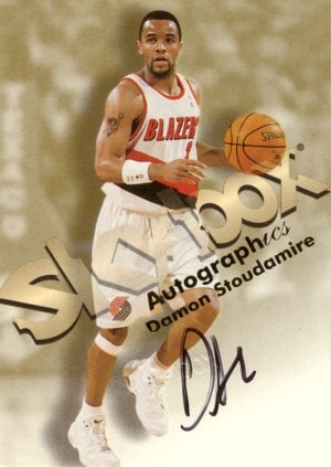 Damon Stoudamire　1998/99 Skybox Autographics