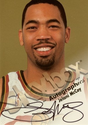 Jelani McCoy　1998/99 Skybox Autographics