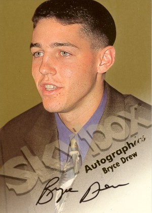 Bryce Drew　1998/99 Skybox Autographics