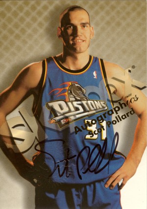 Scot Pollard　1998/99 Skybox Autographics