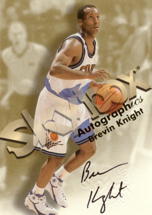 Brevin Knight　1998/99 Skybox Autographics