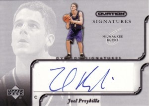 Joel Przybilla　2002/03 UD Ovation Signatures