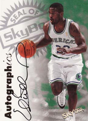 Erick Strickland　1997/98 Skybox Autographics