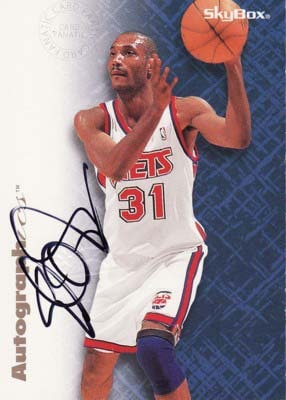 Ed O'Bannon　1996/97 Skybox Autographics