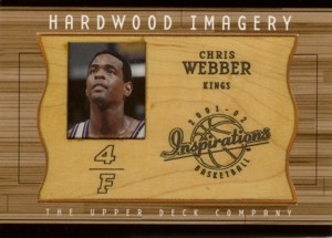 Chris Webber　2001/02 UD Inspirations Hardwood Imagery
