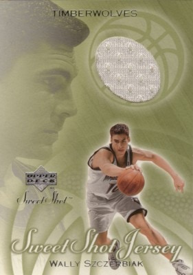 Wally Szczerbiak　2001/02 Sweet Shot Game Jersey