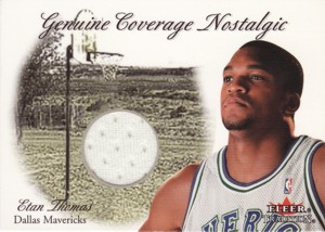 Etan Thomas　2000/01 Fleer Tradition Genuine Coverage Nostalgic