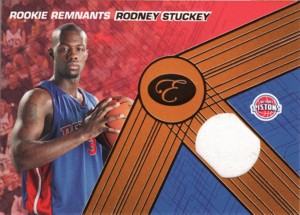 Rodney Stuckey　2007/08 Bowman Elevation Rookie Remnants Relic 29枚限定！