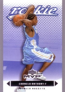 Carmelo Anthony　2003/04 Upper Deck MVP Rookie Card