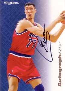 Gheoghe Muresan　1996/97 Skybox Premium Autographics