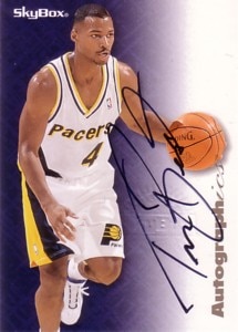 Travis Best　1996/97 Skybox Premium Autographics