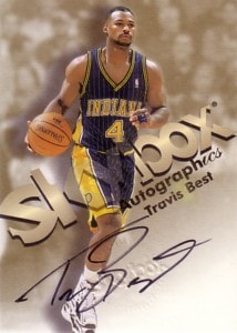 Travis Best　1998/99 Skybox Premium Autographics