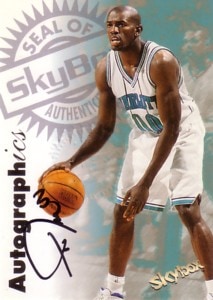 Tony Delk　1997/98 Skybox Premium Autographics