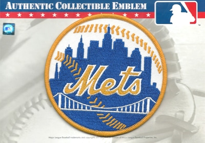 ニューヨーク メッツ チームロゴパッチ / NewYork Mets