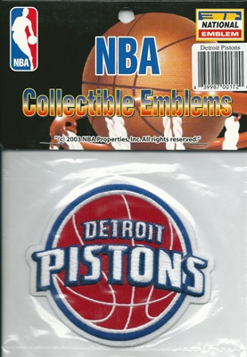 デトロイト・ピストンズ 2006 チームロゴパッチ