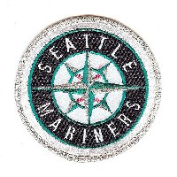 【シアトル マリナーズ】 チームロゴパッチ (Seattle Mariners) (MLB) (メジャーリーグベースボール) (イチロー)