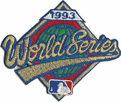 MLB 1993 ワールドシリーズロゴパッチ / World Series