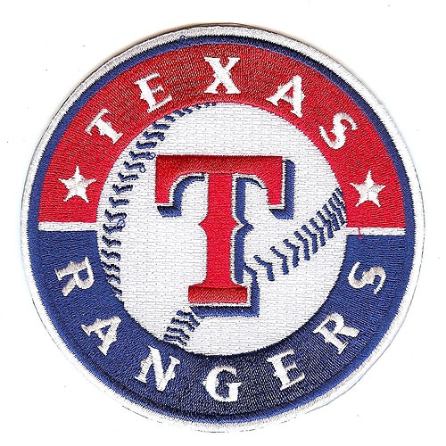 (セール)【テキサス・レンジャーズ】 プライマリー・クラブ・ロゴパッチ / Texas Rangers