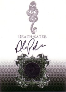 Death Eater （Alex Palmer）　ハリー・ポッターと炎のゴブレット 直筆サイン入り コスチューム カード