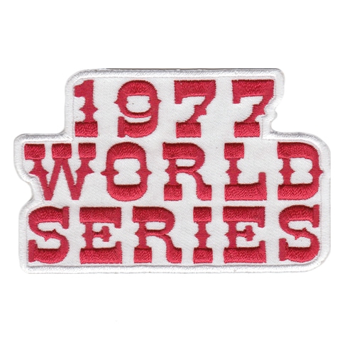 【ニューヨーク ヤンキース】 1977ワールドシリーズ優勝記念ロゴパッチ (New York Yankees) (MLB) (メジャーリーグベースボール)(World Series)