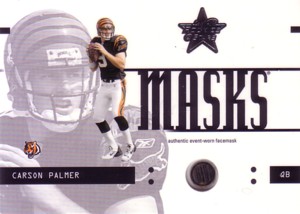 Carson Palmer　2003 Leaf Rookies&Stars Masks　350枚限定！