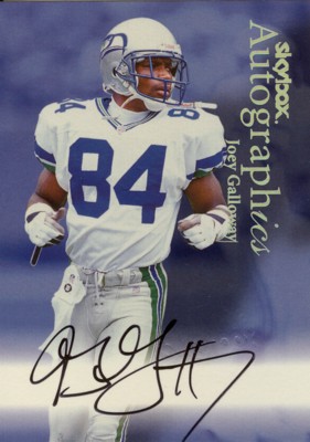 Joey Galloway 1999 Skybox Autographics