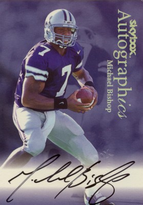 Michael Bishop 1999 Skybox Autographics