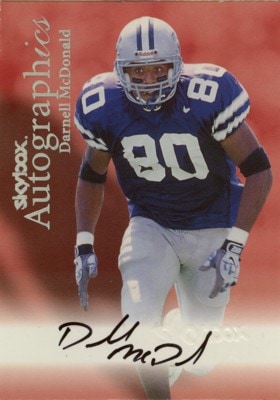 Darnell McDonald 1999 Skybox Autographics