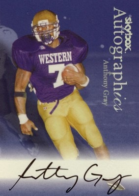 Anthony Gray 1999 Skybox Autographics