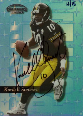 Kordell Stewart 2002 Playoff Prime Signatures Honor Roll Autographs 15枚限定！