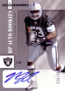 Thomas Howard　2006 Hot Prospects Rookie Autograph 299枚限定！