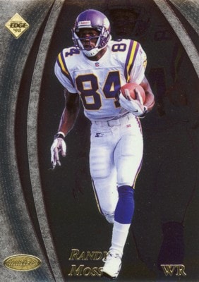 Randy Moss 1998 Collectors' Edge Masters Rookie Card