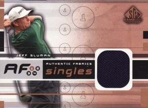 Jeff Sluman　2003 SP Game Used Authentic Fabrics Singles