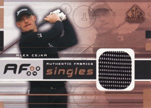 Alex Cejka　2003 SP Game Used Authentic Fabrics Singles