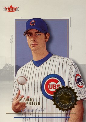 Mark Prior 2001 Fleer Authority Rookie Card 2001枚限定！