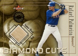 Rafael Palmeiro 2001 Fleer Authority Diamond Cuts Bat ｜カード
