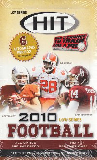2010 SAGE Hit Low Series Football Box ボックス (アメリカンフットボール)(トレーディングカード)