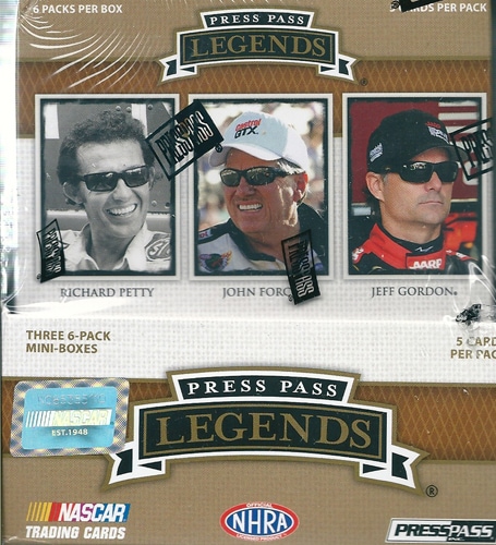 レーシングカード NASCAR 2013 Press Pass Legends パック (Pack) ★11/7入荷！