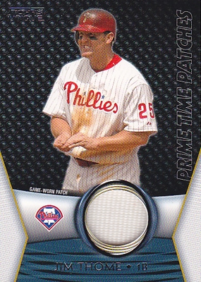 MLBカード【ジム トーミ】2009 Topps Unique Prime Time Patches 50枚 