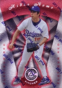 野茂 英雄　1997 Totally Certified Platinum Red #63　3999枚限定！