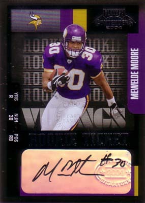 Mewelde Moore　2004 Playoff Contenders Rookie Ticket Autograph　435枚限定！