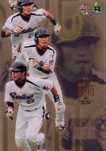 青木宣親　2008 BBM 東京ヤクルトスワローズ Successive NORICHIKA パラレル　150枚限定！