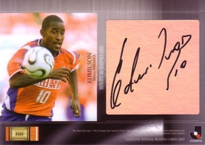 エジミウソン　2007 J カード 直筆サインカード 20枚限定！