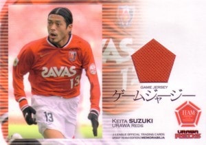 2008 Jリーグ 浦和レッズ TE プレミアム 鈴木啓太 直筆サインカード