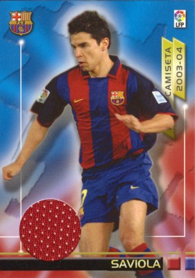 2003-04 【Ronaldinho/ロナウジーニョ】2003-04 Panini Liga ジャージ 