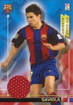 Saviola　2003/04 Panini Liga Jersey Card 400枚限定！②
