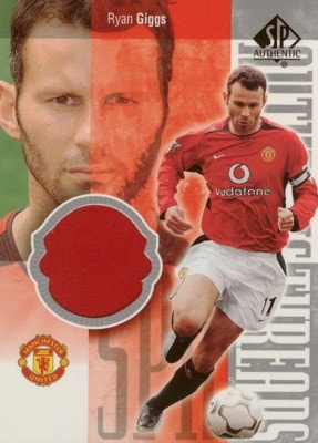 Ryan Giggs　2004 UD Manchester United SP Authentic Authentic Threads Shirt