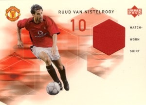 Ruud Van Nistelrooy　2002 UD Manchester United Match-Worn Shirt