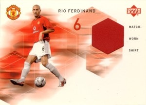 Rio Ferdinand　2002 UD Manchester United Match-Worn Shirt