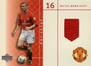 Roy Keane　2001 UD Manchester United Match-Worn Shirt
